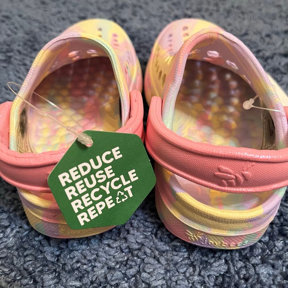 Joybees Clogs Sandals for Baby Girl Size 4/5 NWT - Picture 4 of 7